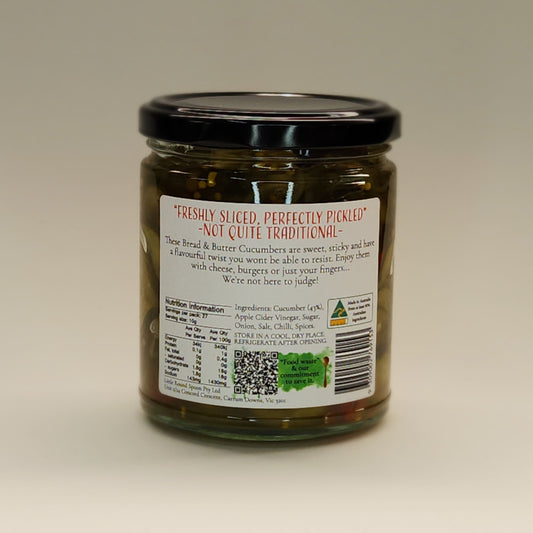 Bread & Butter Cucumbers- 270g
