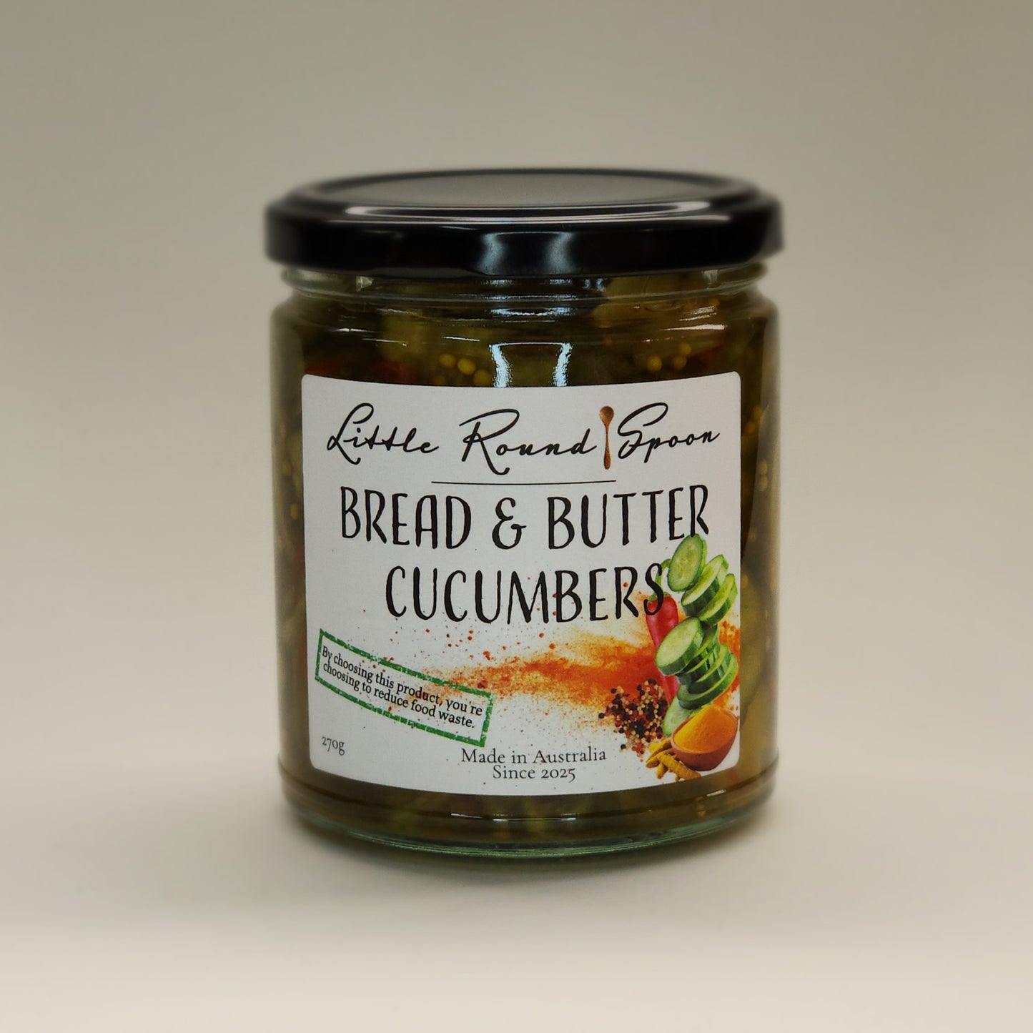 Bread & Butter Cucumbers- 270g