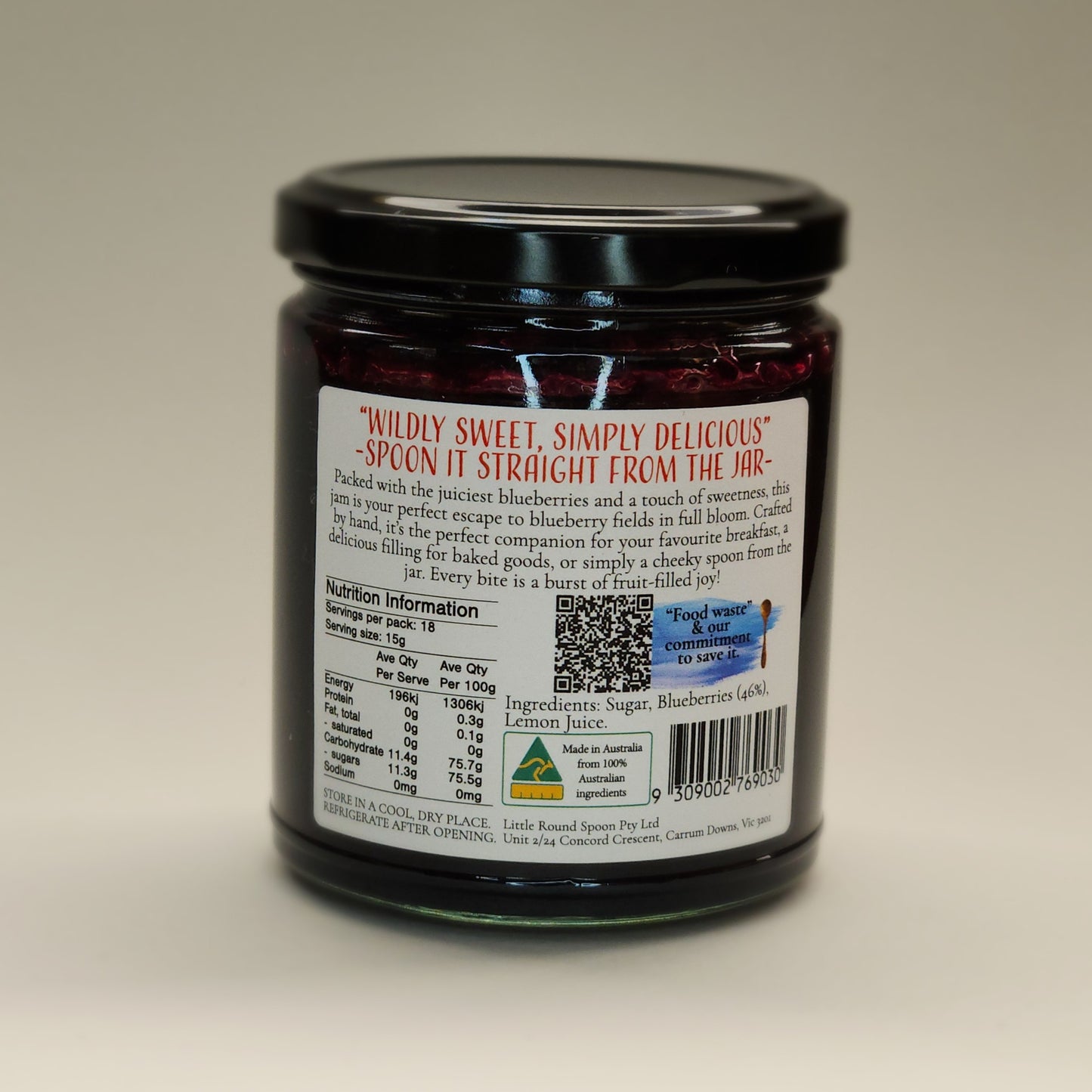 Blueberry Jam- 270g