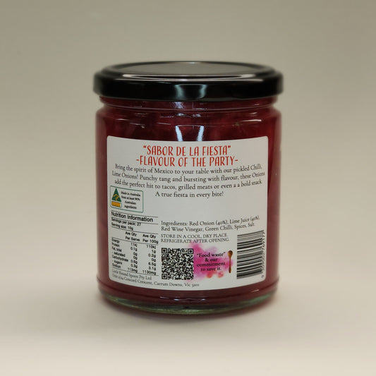 Chilli, Lime Onions- 270g