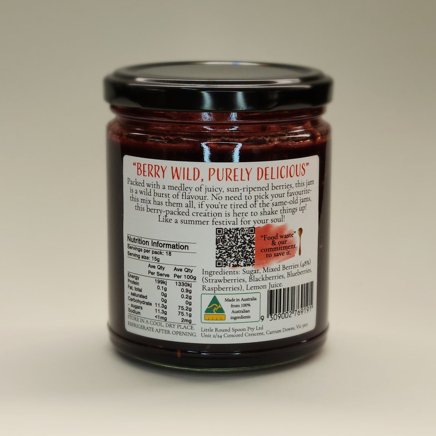 Berry Jumble Jam- 270g