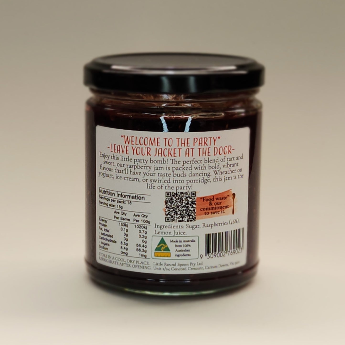 Raspberry Jam- 270g